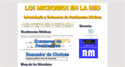 Desktop Screenshot of losmicrobios.com.ar